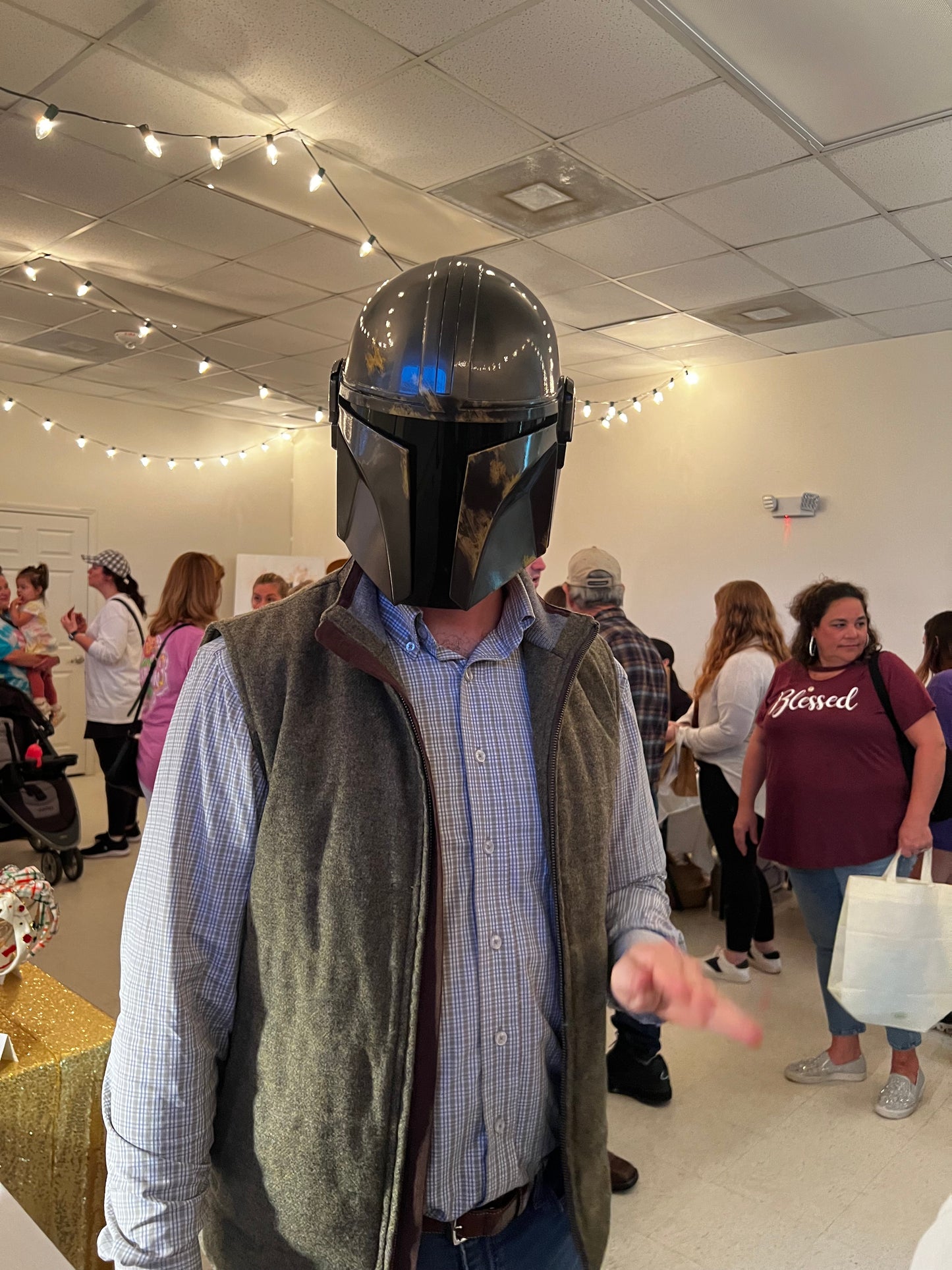 Custom Mandalorian Helmet