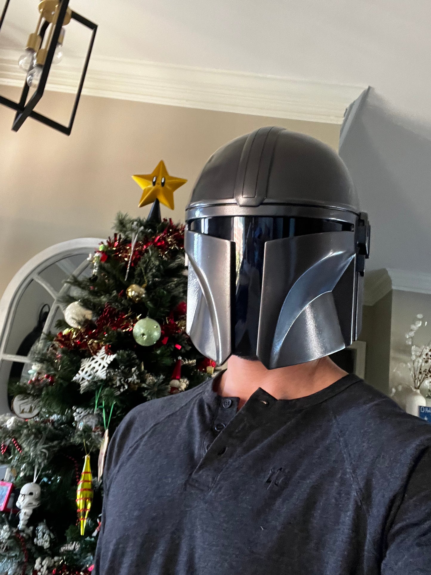 Custom Mandalorian Helmet